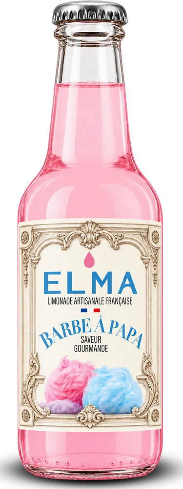 ELMA French craft lemonade Cotton candy