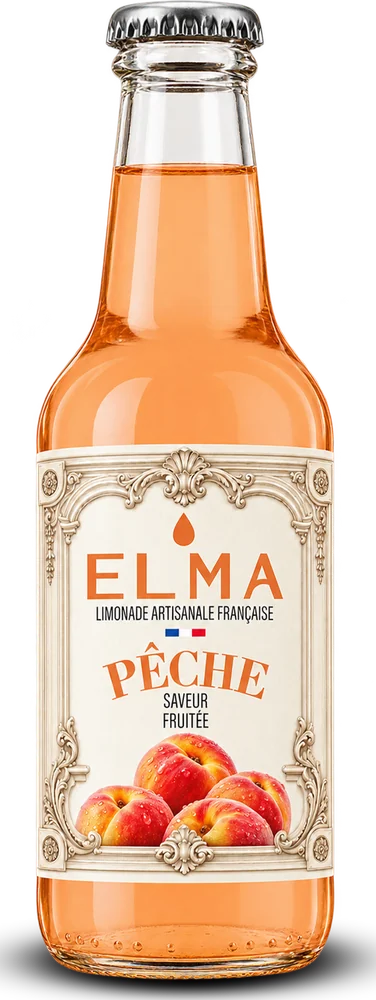 ELMA French craft lemonade Peach